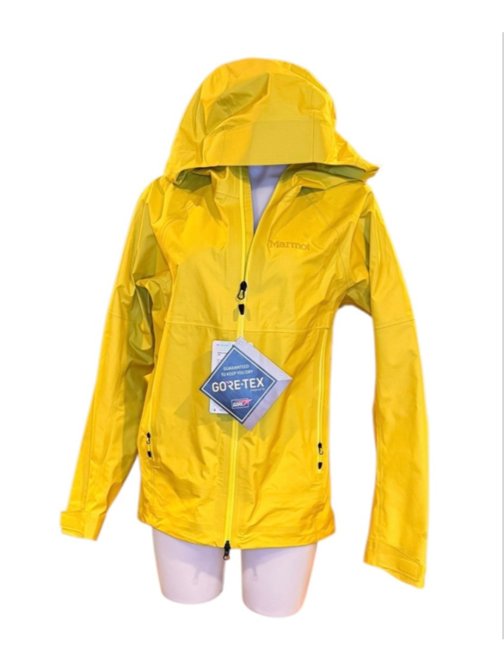 Men's Marmot Mitre Peak GTX Raincoat S Yellow